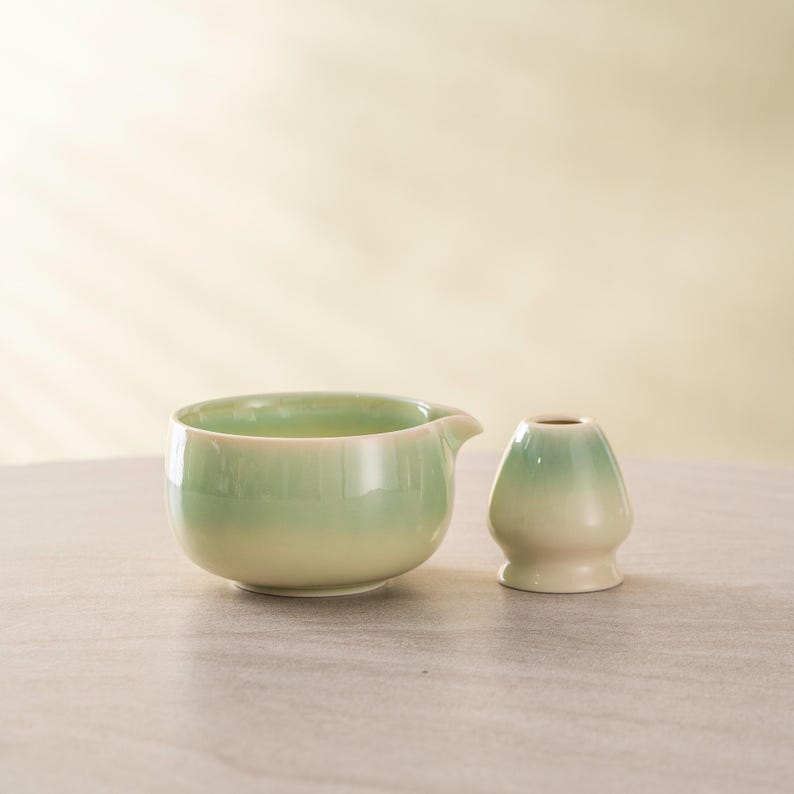Set Matcha 450ml Bowl Classique Lisse Épuré