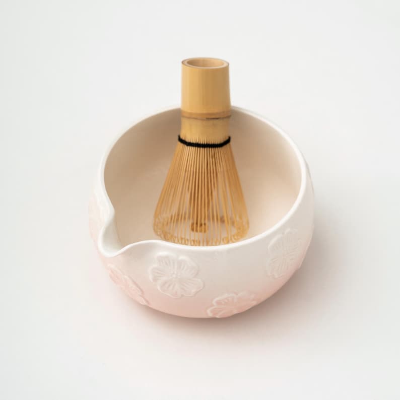 Set Matcha 620ml Bol Ovale Contour Ondulé Unique