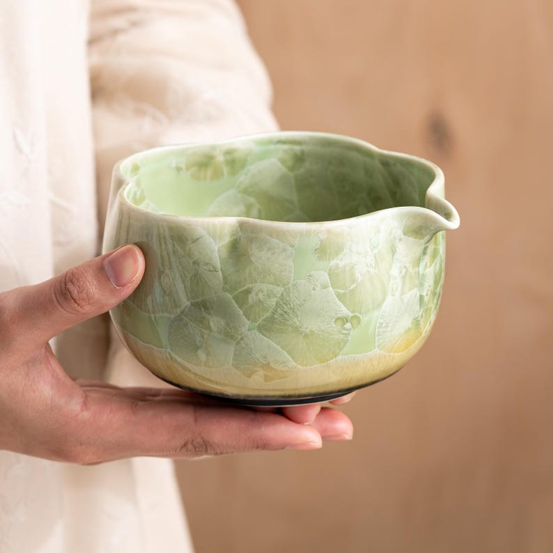 Set Matcha 500ml Bol Spacieux Glaçure Luxueuse