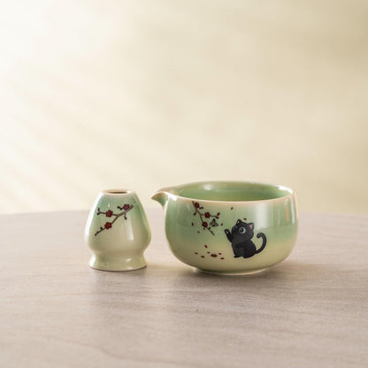 Set Matcha 450ml Bowl Classique Lisse Épuré