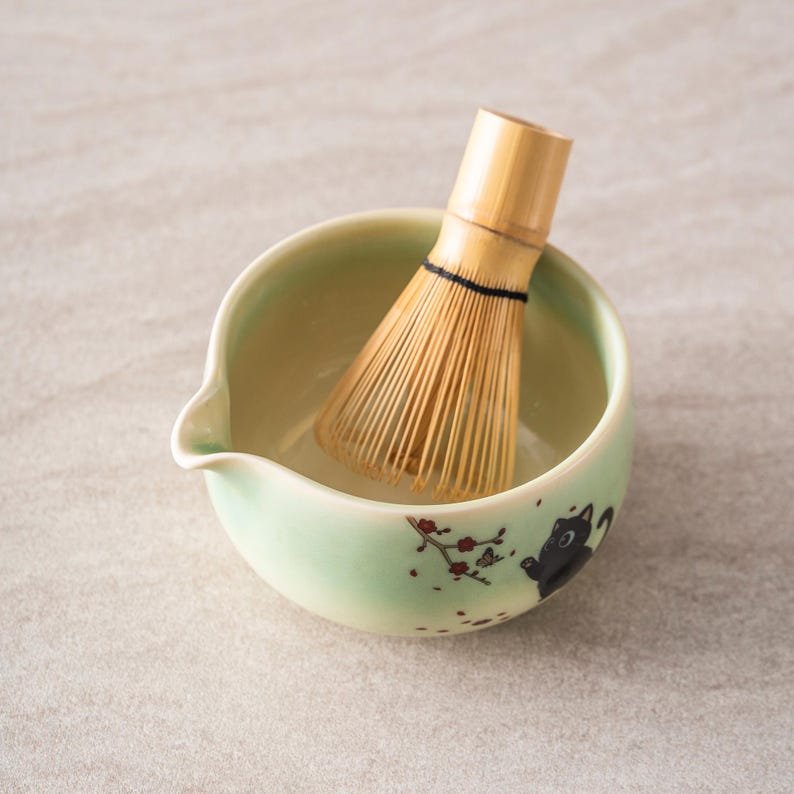 Set Matcha 450ml Bowl Classique Lisse Épuré