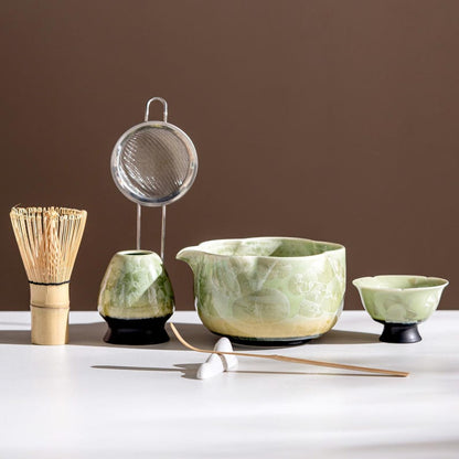 Set Matcha 500ml Bol Spacieux Glaçure Luxueuse