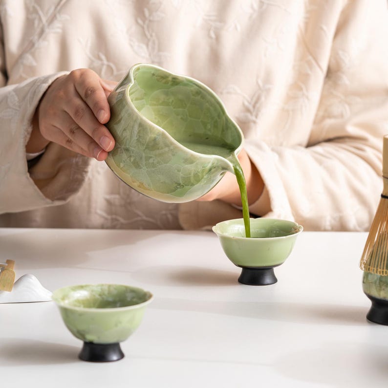 Set Matcha 500ml Bol Spacieux Glaçure Luxueuse