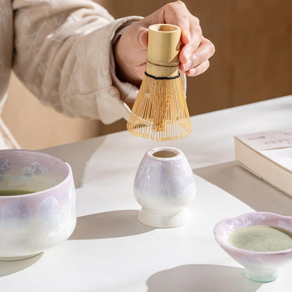 Set Matcha 480ml Artisanal Glaçure Naturelle Douce