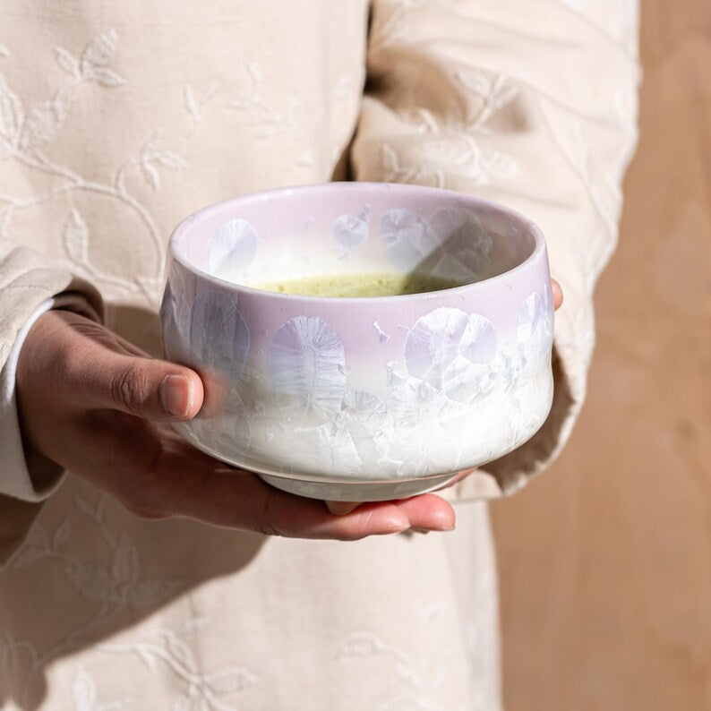 Set Matcha 480ml Artisanal Glaçure Naturelle Douce