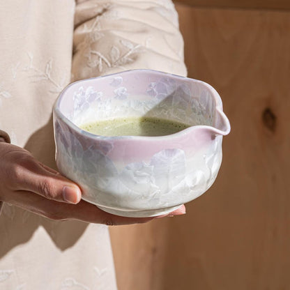 Set Matcha 600ml Glaçure Sombre Élégant Profond