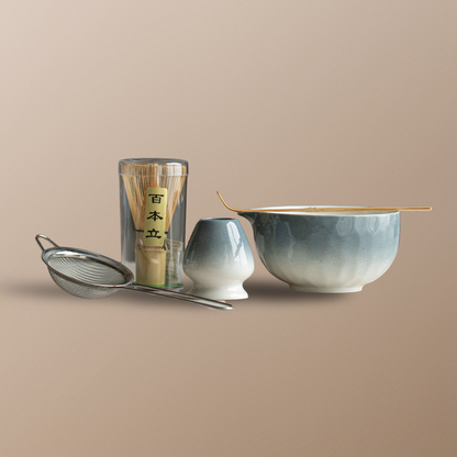 Set Matcha 450ml Cérémonie Zen Bambou Premium