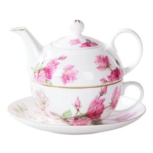 théière egoiste blanche