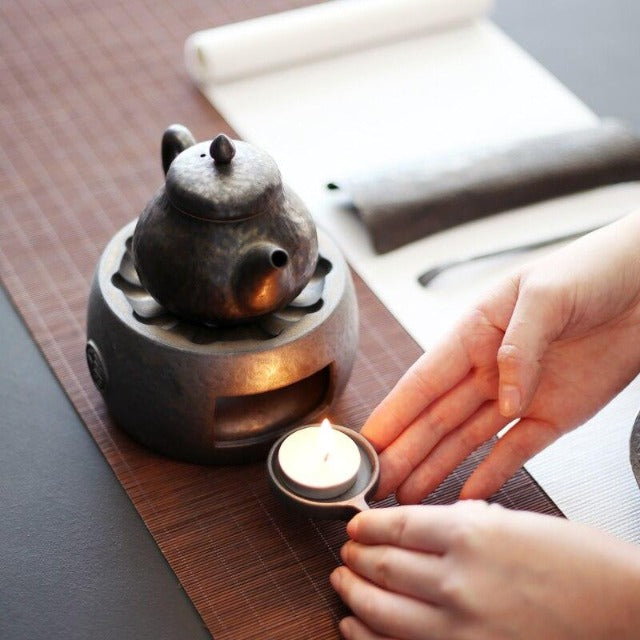 Base De théière en céramique rose De Style japonai... - Grandado