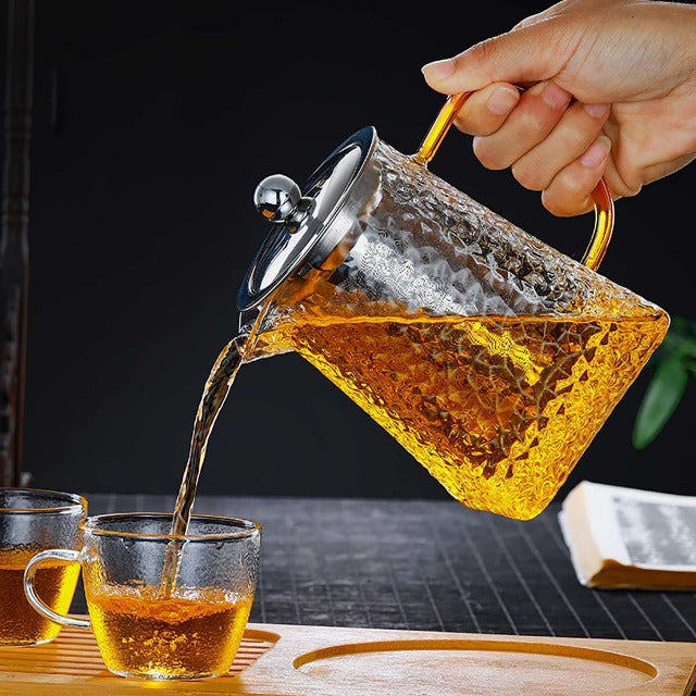 Théière en Verre Solide - TeaPot Renaissance
