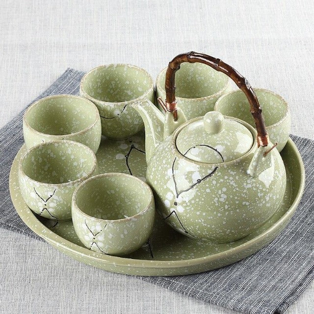 service a the japonais ancien satsuma