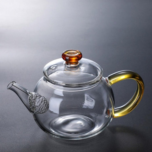 Petite Théière Individuelle en Verre