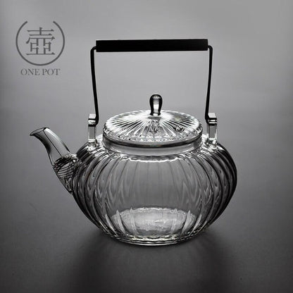 BOUILLOIRE THÉIÈRE EN VERRE