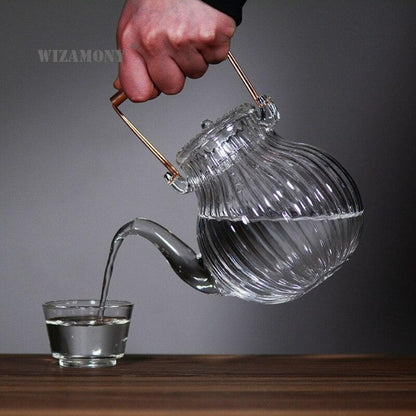 THÉIÈRE EN VERRE PYREX