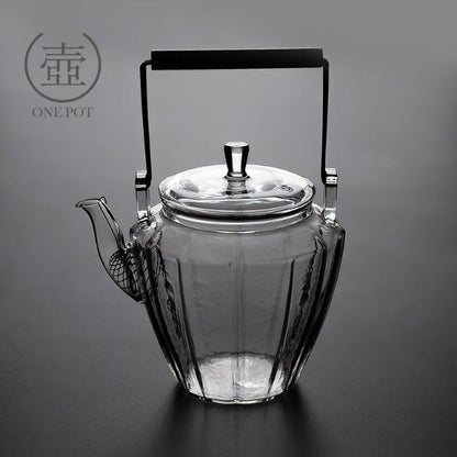 BOUILLOIRE THÉIÈRE EN VERRE