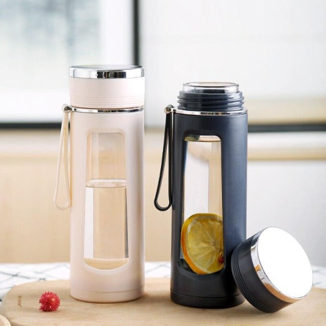 THÉIÈRE NOMADE BOUTEILLE EN VERRE