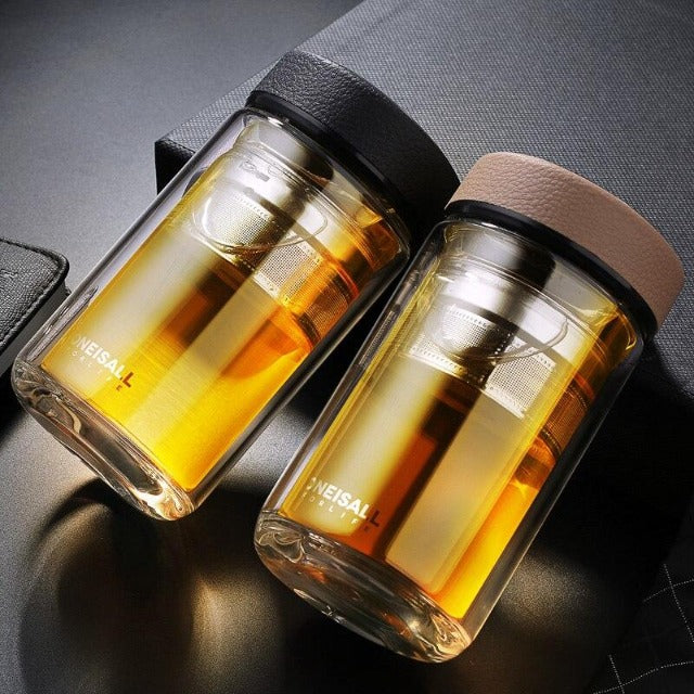 THÉIÈRE NOMADE THERMOS EN VERRE