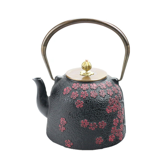 théière en fonte japonaise sakura