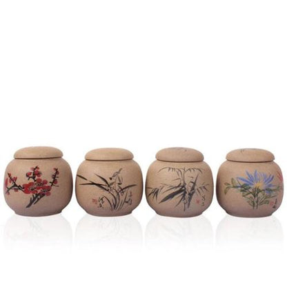 boite à thé chinoise bambou en pack