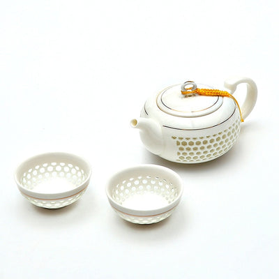 service à thé en porcelaine exquis 2 personne 3