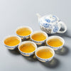 service à thé en porcelaine exquis 7 pcs