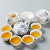service à thé en porcelaine exquis 10 pcs