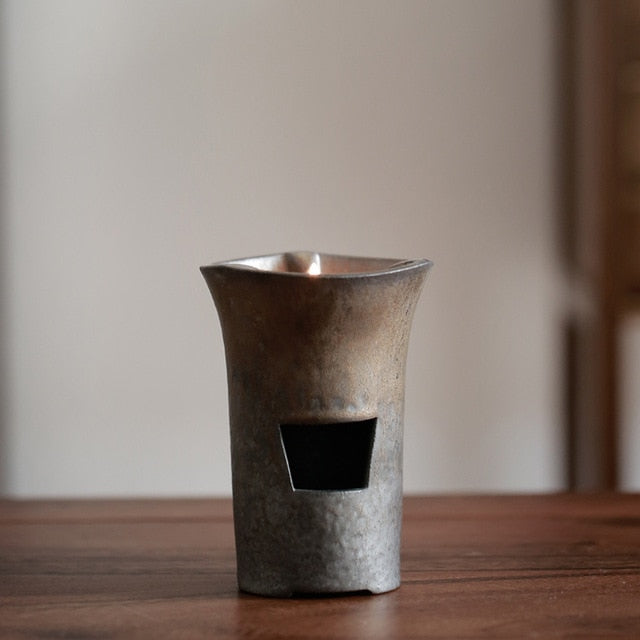 chauffe theiere bougie ancienne