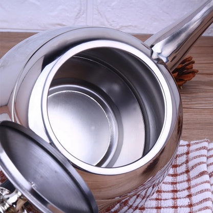théière inox gung fu vu de l'interieur