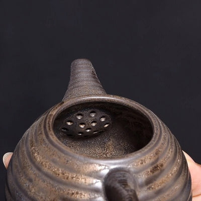 theiere en ceramique japonaise ouvert