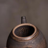 Théière céramique japonaise traditionnelle vue de haut