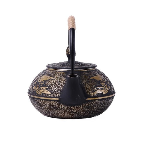 theiere en fonte japonaise fleur