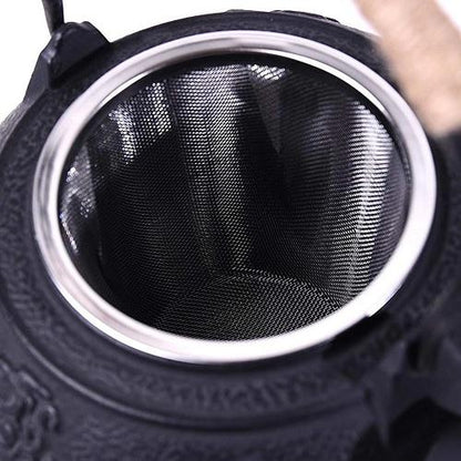 filtre de théière en fonte dragon japonais