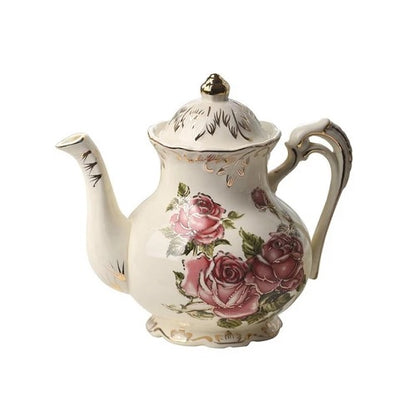 Théière en porcelaine anglaise style 1