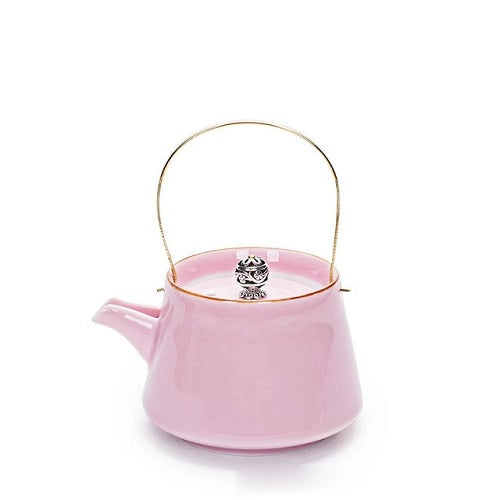 Théière japonaise en porcelaine rose