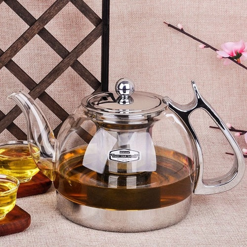 théière en verre chic