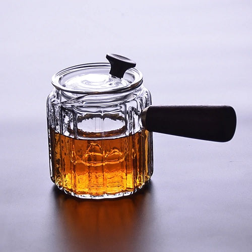théière en verre résistant