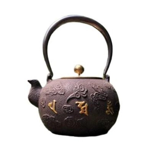 theiere en fonte japonaise individuelle