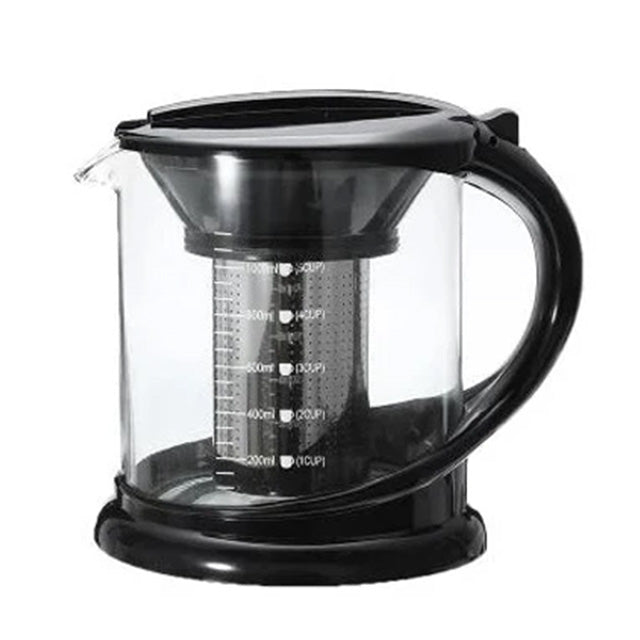 theiere en verre moderne