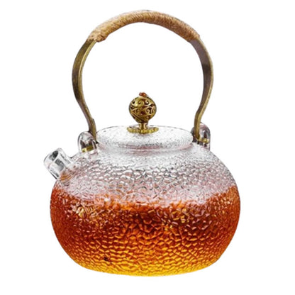 THÉIÈRE EN VERRE DE TUNISIE