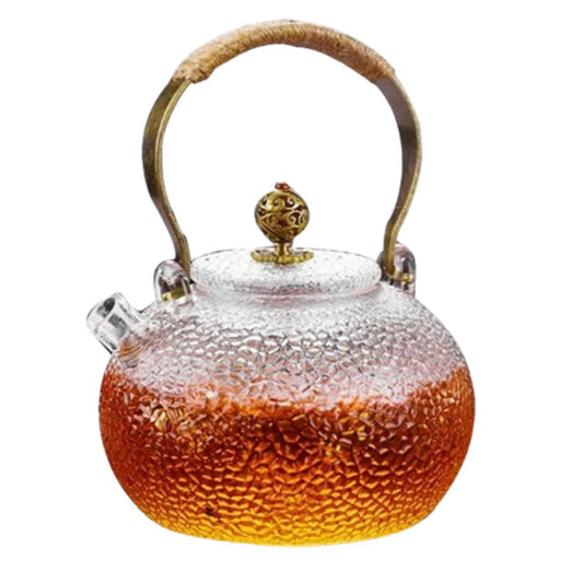 THÉIÈRE EN VERRE DE TUNISIE