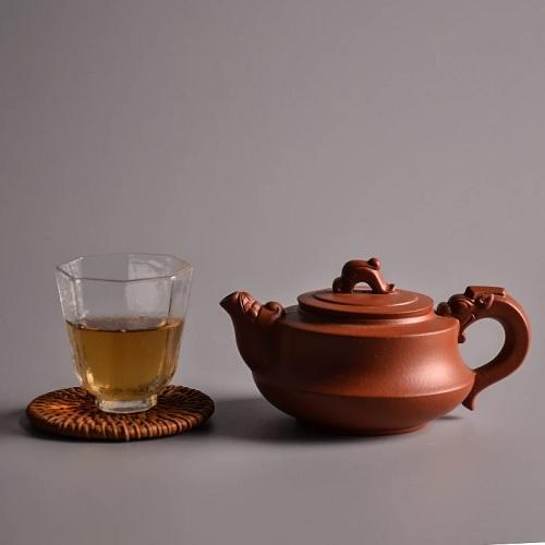 zisha marron avec tasse