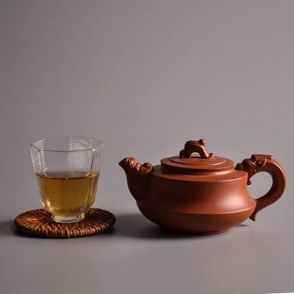 zisha marron avec tasse
